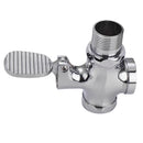 Toilet Push Flush Flusher Button-Type Manual Delay Valve, Convenient to install and replace