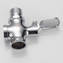 Toilet Push Flush Flusher Button-Type Manual Delay Valve, Convenient to install and replace