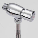 Toilet Push Flush Flusher Button-Type Manual Delay Valve, Convenient to install and replace