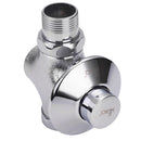 Toilet Push Flush Flusher Button-Type Manual Delay Valve, Convenient to install and replace