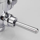 Toilet Push Flush Flusher Button-Type Manual Delay Valve, Convenient to install and replace