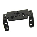 Black PTZ Servo Bracket, Robot Servo Mounting Bracket for Manipulator DIY Robot Mount 2.28x 1.46x 1 inch
