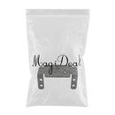 Black PTZ Servo Bracket, Robot Servo Mounting Bracket for Manipulator DIY Robot Mount 2.28x 1.46x 1 inch