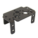 Black PTZ Servo Bracket, Robot Servo Mounting Bracket for Manipulator DIY Robot Mount 2.28x 1.46x 1 inch