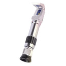 Professional Hand held Sugar Level Test Meter Brix/Salt Refractometer Range 0-80%