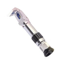 Professional Hand held Sugar Level Test Meter Brix/Salt Refractometer Range 0-80%