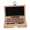 32pcs 1.00-50mm 1 Grade Micrometer Inspection Block Gauge Steel Blocks Set