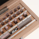 32pcs 1.00-50mm 1 Grade Micrometer Inspection Block Gauge Steel Blocks Set
