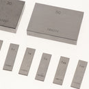 32pcs 1.005-50mm 0 Grade Micrometer Inspection Block Gauge Steel Blocks Set