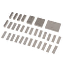 32pcs 1.005-50mm 0 Grade Micrometer Inspection Block Gauge Steel Blocks Set