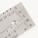 Stainless Steel Welding Tools, Universal Weld Measuring Gauge Multi Function Practical Mesure Tool for Welder Welding Gauge Weld Seam Gauge