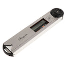 Electronic Digital Display Inclinometer Protractor Goniometer Angle Ruler Stainless Steel w/Accurate Measurement
