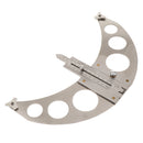 Crescent shape Welding Gauge Angle Height Test Ruler Welding Inspection Gage