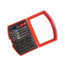 41pcs Two Way Quick Release Ratchet Socket Wrench Set, Hand Drive Tools Wrenches Ratchet Screw Bits
