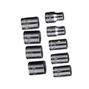 9 Pieces - Hand Drive Socket Set Tool for Reversible Ratchet Wrench