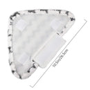 2pcs Chenille Replacement Mop Pad For Shark Steam Mop High water absorption, strong decontamination no hair removal long life easy to clean
