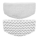2pcs Chenille Replacement Mop Pad For Shark Steam Mop High water absorption, strong decontamination no hair removal long life easy to clean