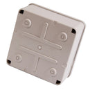 Waterproof Dustproof IP66 ABS Plastic Junction Box Universal Electric Project Enclosure Pale Gray 3.9 x 3.9 x 2 inch(100 x 100 x 50 mm)