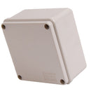 Waterproof Dustproof IP66 ABS Plastic Junction Box Universal Electric Project Enclosure Pale Gray 3.9 x 3.9 x 2 inch(100 x 100 x 50 mm)