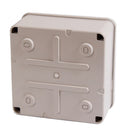 Waterproof Dustproof IP66 ABS Plastic Junction Box Universal Electric Project Enclosure Pale Gray 3.9 x 3.9 x 2 inch(100 x 100 x 50 mm)