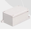 Waterproof Dustproof IP66 ABS Plastic Junction Box Universal Electric Project Enclosure Pale Gray 6-Position Terminal Box 83x54x40mm