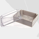 Waterproof Dustproof IP66 ABS Plastic Junction Box Universal Electric Project Enclosure Pale Gray 4.9 x 6.9 x 3 inch(125 x 175 x 75 mm)