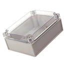 Waterproof Dustproof IP66 ABS Plastic Junction Box Universal Electric Project Enclosure Pale Gray 4.9 x 6.9 x 3 inch(125 x 175 x 75 mm)