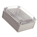 Waterproof Dustproof IP66 ABS Plastic Junction Box Universal Electric Project Enclosure Pale Gray 4.9 x 6.9 x 3 inch(125 x 175 x 75 mm)