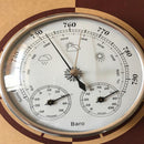 Dial Type Weather Station Barometer Thermometer Hygrometer Functions, Measure Barometric Pressure Temperature Humidity