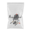 Air Compressor Pressure Control Switches with Pressure Regulator Gauge Safety Valve Fitting Set ~ 90-120PSI, 5-8BAR, Black