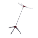 Foldable Clothes Drying Rack Household Collapsible Portable Indoor Tripod Clothes Drying Rack for Hanging Laundry | Silver
