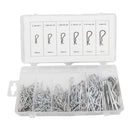 150pcs/box R Type Wave Cotter Pin Spring Pin B-type Retaining Pins W/ Box