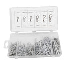 150pcs/box R Type Wave Cotter Pin Spring Pin B-type Retaining Pins W/ Box