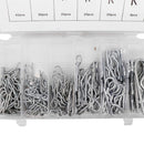 150pcs/box R Type Wave Cotter Pin Spring Pin B-type Retaining Pins W/ Box