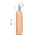 High Strength Wood Carving Cutter Chisels Polish Wax Sharpen Skin for Basic Wood