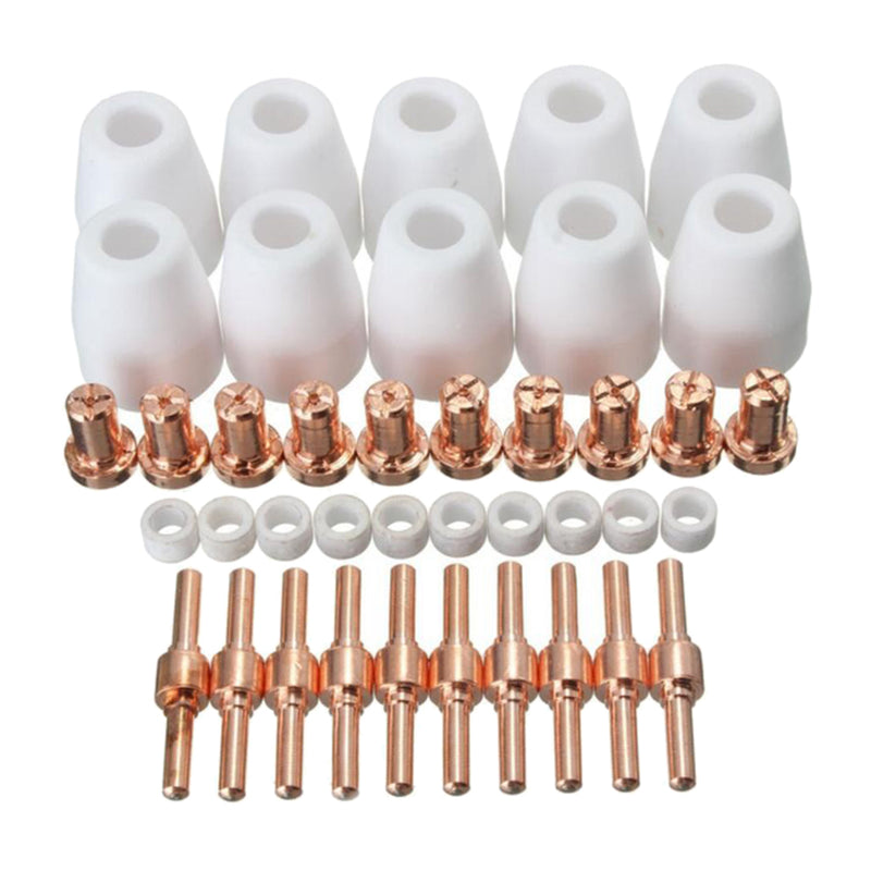 PT-31 LG-40 Plasma Tip Nozzle  Extended Cutting Consumable CUT-50 CUT-40D 40pcs
