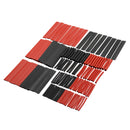127Pcs Black&Red Weatherproof Heat Shrink Tube Sleeving Tubing Tube Assortment Kit