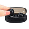[bluetooth 5.0] TWS Wireless Earbuds Noise Cancelling Bilateral Calls IPX5 Waterproof Earphone with Charging Box