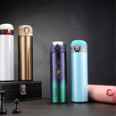Bakeey 500ml Elastic Force Cover Vacuum Stainless 304 Steel Insulated Cup for Boys and Girls Water Cup