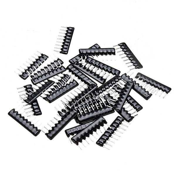 300pcs DIP Exclusion Network Resistor Array 9Pin 5K1 5.1K ohm A512J 5.1KR Resistance