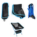 Outdoor Portable Folding Chair Ultralight Camping Picnic Beach Seat Stool