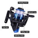 ZANLURE 13pcs/set 5.2:1 BB Fishing Rod Reel Combo