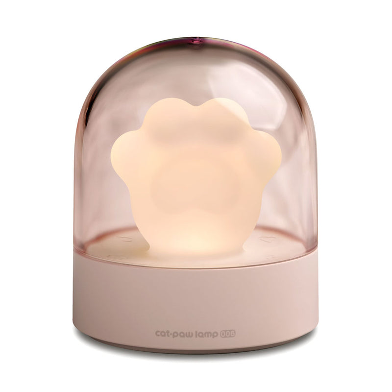 3Life 006 Creative Cat Paw Musical Night Light USB Charging LED Night Light Built In Music Player Remote Control Bedroom Table Lamps From Xiaomi Youpin