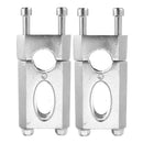 Pair 7/8inch 22mm Handlebar Clamp Riser Mount For 50cc 110cc 125cc Dirt Pit Bike ATV