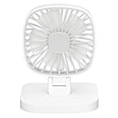 Portable USB Dual Head Mini Air Fan 360 Rotation for Car Home Office Cooling