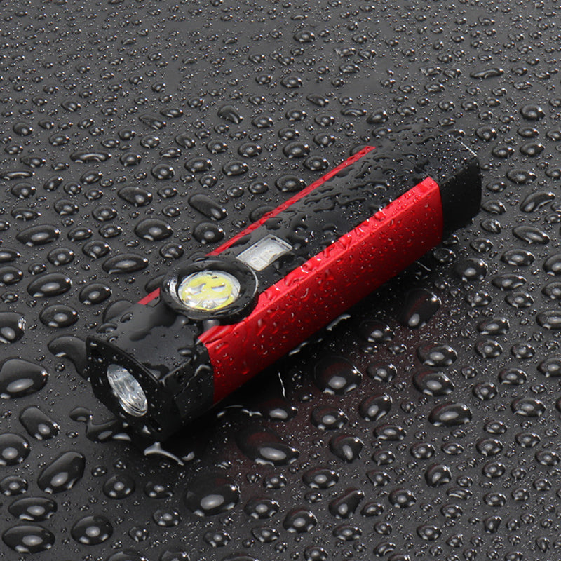 Skywolfeye Portable LED+COB+UV 500Lumens 4Modes USB Rechargeable Work Light Outdoor Multifunctional Waterproof Maintenance Lamp Flashlight with Magnets