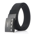 TUSHI 125cm x 3.4cm Nylon Zinc Alloy Buckle Tactical Belt Casual Belts Waist Belts