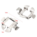 2pcs HID Conversion Xenon Bulbs Holder Adapter Adaptor For BMW E60 VW Passat Saab