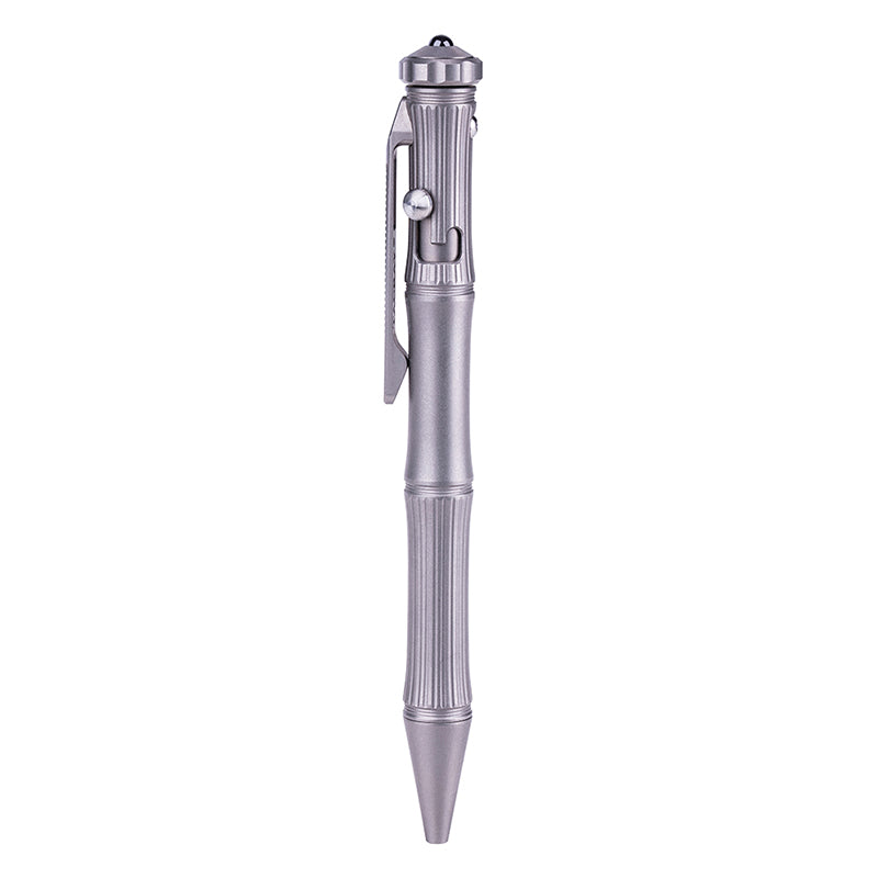 NEXTORCH Titanium Alloy 2 In 1 EDC Tactical Pen With Tungsten Steel Attack Head Writing Tool
