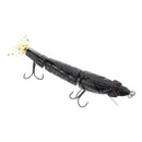 ZANLURE 13cm 18g 3D Eyes Shrimp Lure ABS Artificial Fishing Bait With Hooks Fishing Tackle